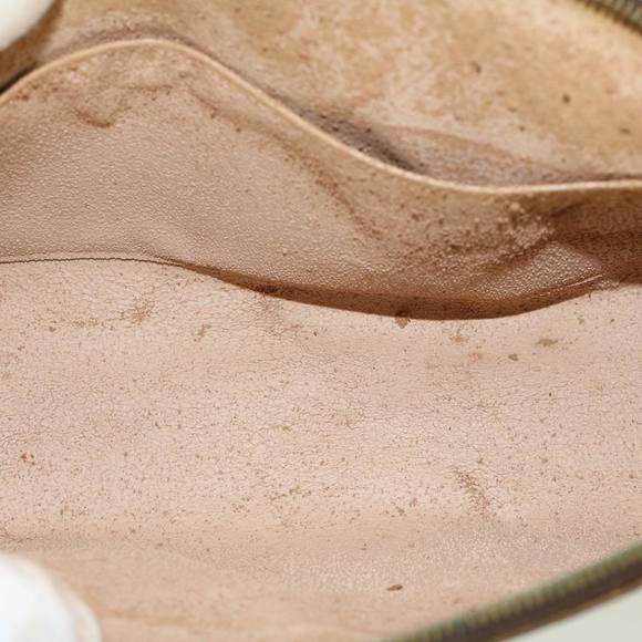 LOUIS VUITTON Monogram Trousse Demi Ronde Cosmetic Pouch M47520 LV Auth 49355 - Picture 10 of 16